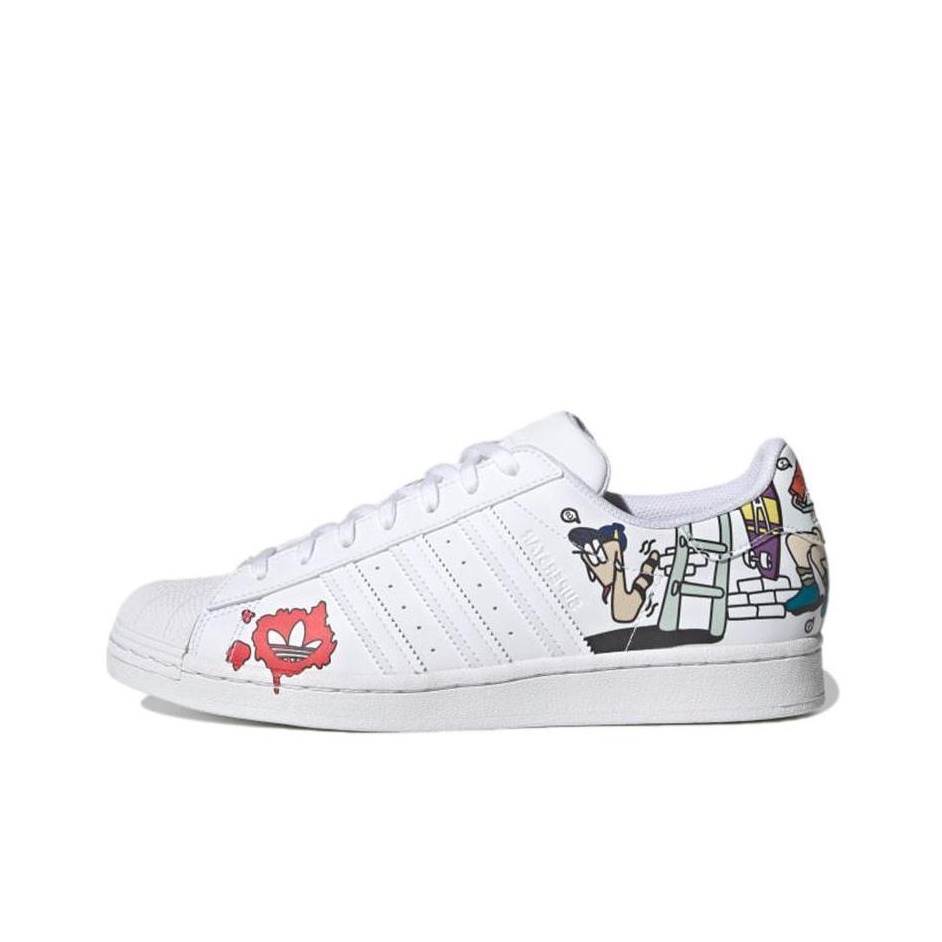 Adidas Shoes Superstar - Adidas Originals SUPERSTAR Scarpe da Skateboard