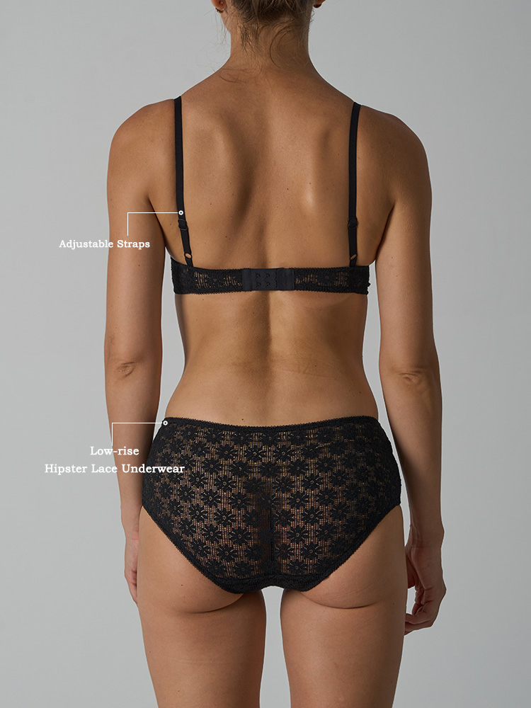 VITALINOVO Set di 3 Pezzi di L - Sheer Bra Lace recensione e prezzo